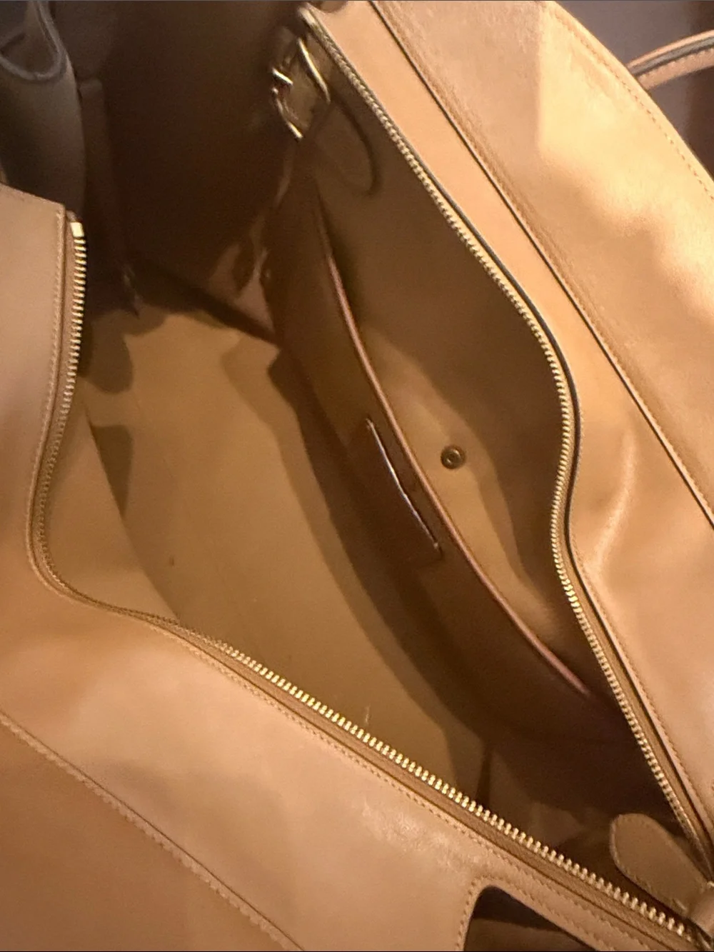 Coach Tan Leather Empire large Removable Strap purchased at Coach NYC 5th Ave